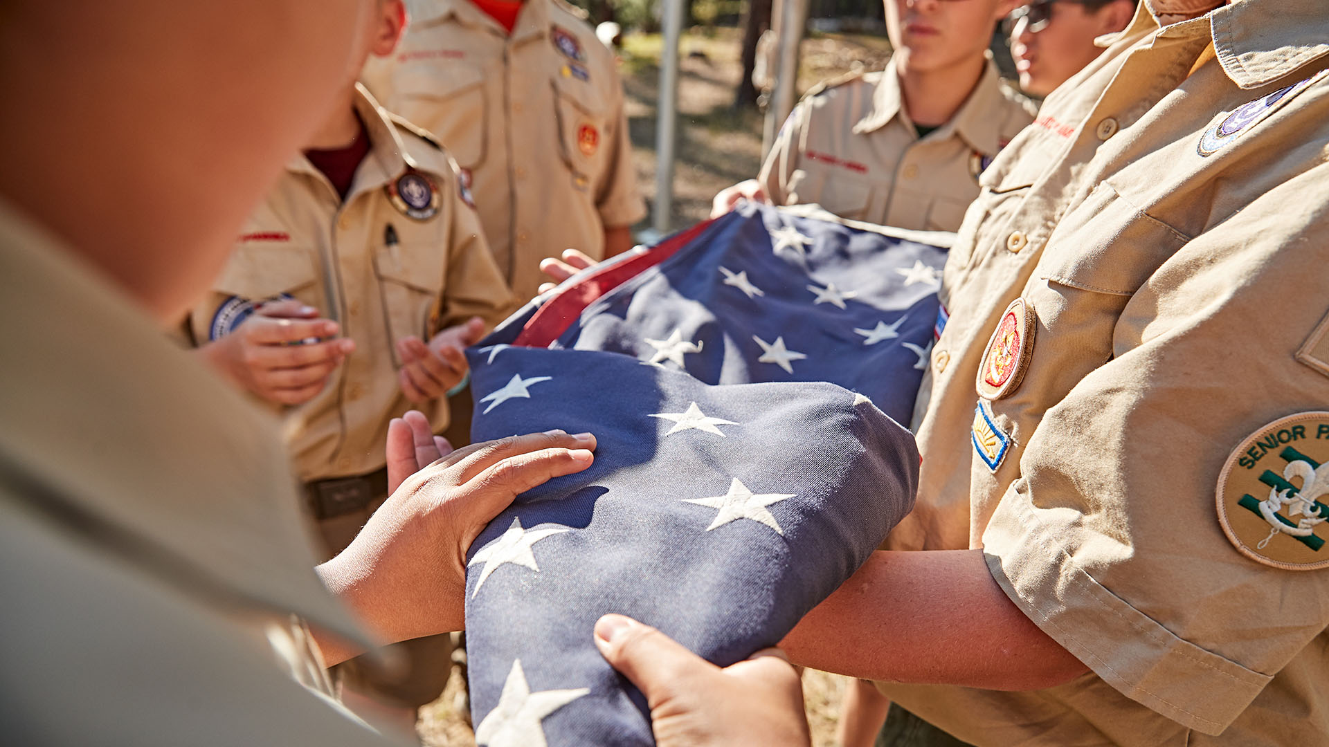 Flag Ceremony - Boy Scouts of America Coastal Georgia Council - Savannah, GA
