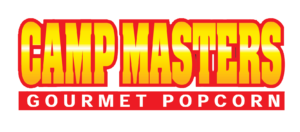 Camp Master Gourmet Popcorn Logo